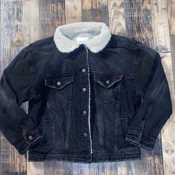 Celebrity Pink Black Jean jacket size Small - Picture 1 of 6